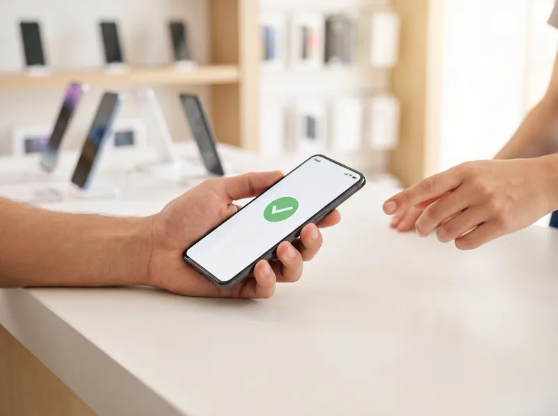 Phone showing instant eSIM activation complete